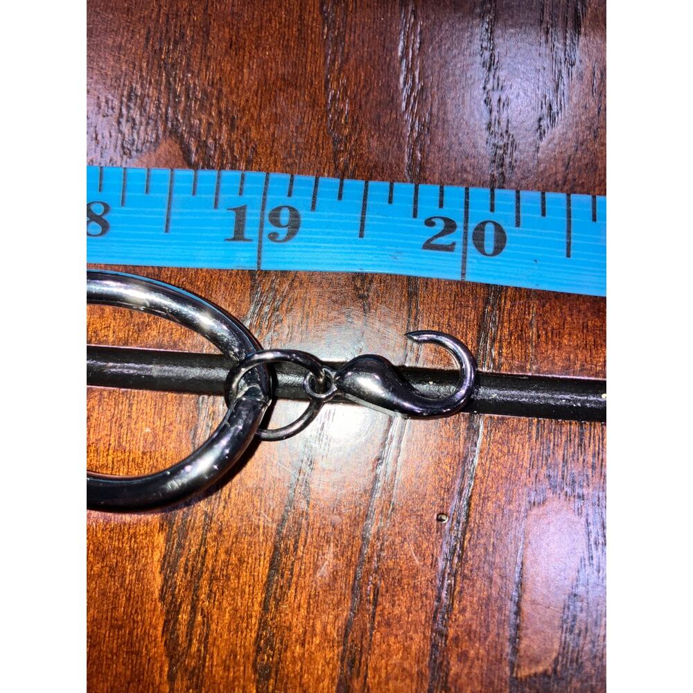 Large Statement Link Heavy Chain Silver-Tone Neck… - image 7